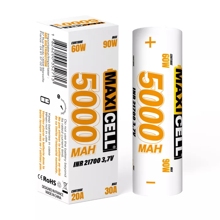 Accu 21700 - MAXICELL Visuel 1